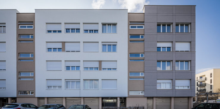 GrandLyon Habitat inaugure les premières réhabilitations à la Grappinière